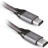 SBS TECABLETCCVIDEOW câble USB 1 m USB 3.2 Gen 1 (3.1 Gen 1) USB C Blanc