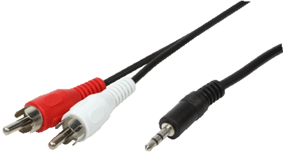 LogiLink 1x3.5mm - 2xRCA, 1.5m - [CA1042]