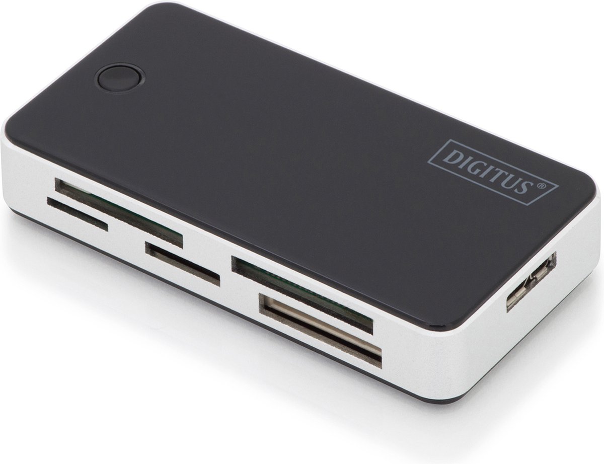 Image of Digitus DA-70330-1 USB-kaartlezer smartphone/tablet USB 3.0, USB-A, Micro-USB 2.0 Zwart/wit