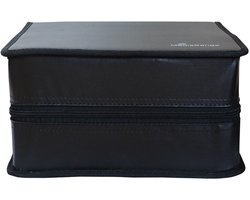 MediaRange | Opbergmap | 400 Disc | Zipper | Wallet | Kunstleer