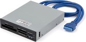 StarTech.com Lecteur multicartes interne 3,5 '' avec prise en charge UHSII Lecteur de carte mémoire USB 3.0