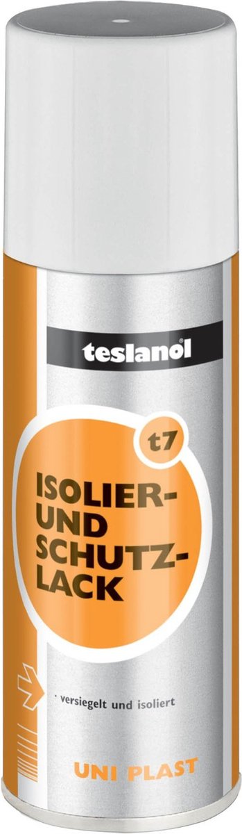Teslanol T7 beschermende en isolerende lak - Geschikt voor printplaten en elektronica - Spuitbus 400ml