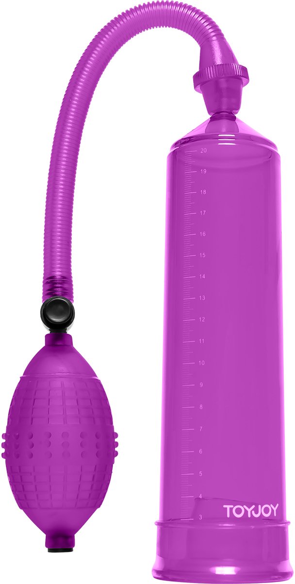 Toy Joy Power Pump - Penispomp - Paars - Ø 55 mm