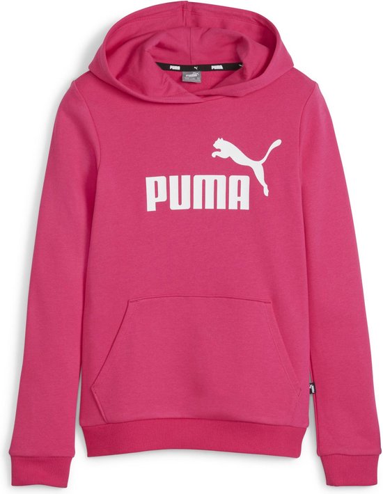 PUMA ESS Logo Hoodie TR G FALSE Trui - Garnet Rose