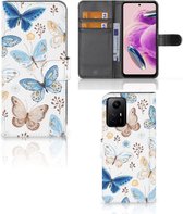 Telefoonhoesje met Pasjes geschikt voor Geschikt voor Xiaomi Redmi Note 12S Vlinder