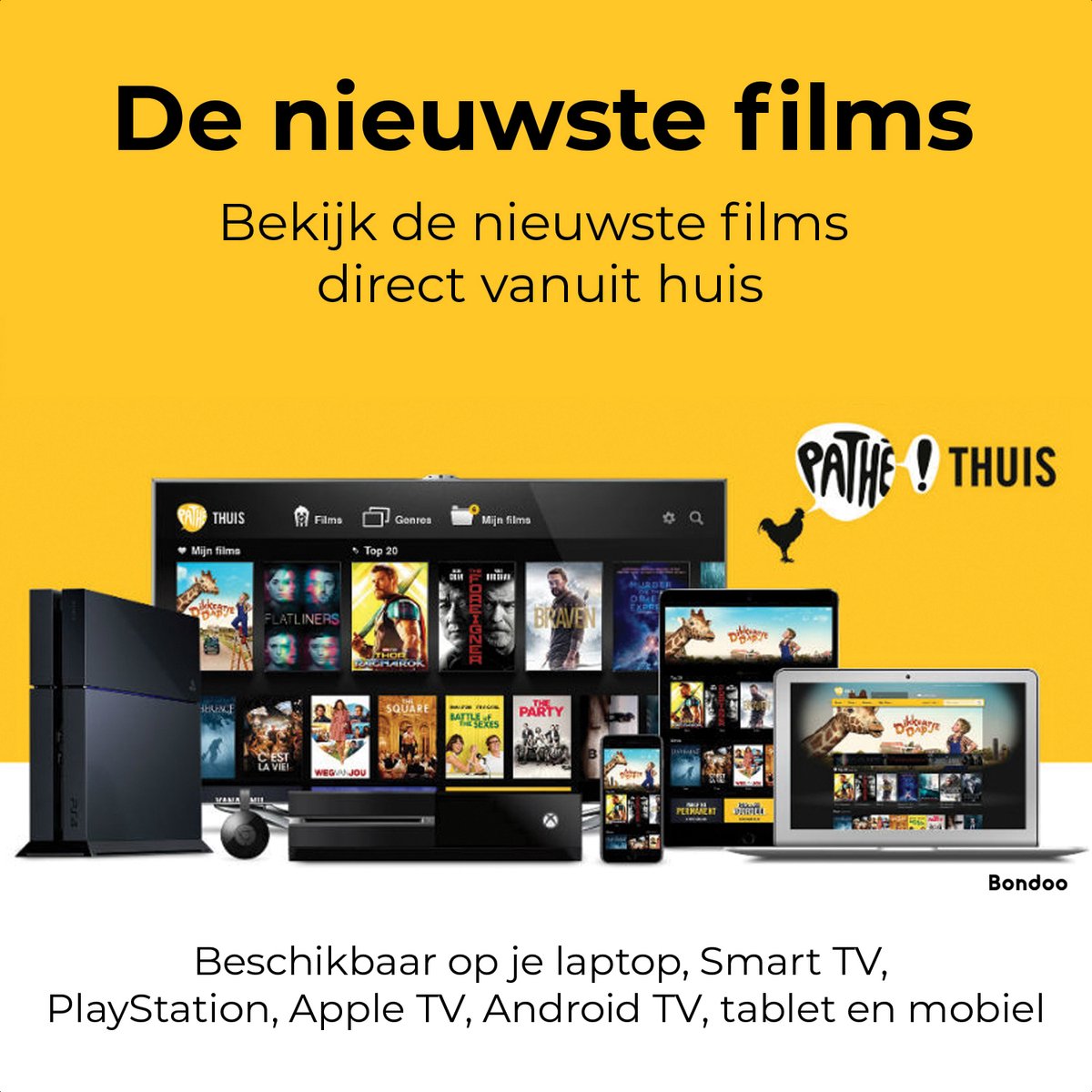Filmpakket XL Favorites - Pathé Thuis - Cadeaupakket met film voucher - Zakelijk bestellen - Verjaardag - Beterschap - Sinterklaas - Kerstpakket - Brievenbus – foto 8