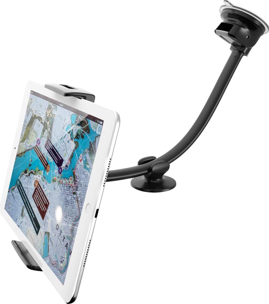 Tablethouder voor de auto,geschikt voor iPad, iPhone, Samsung en apparaten van 4 tot 11 inch