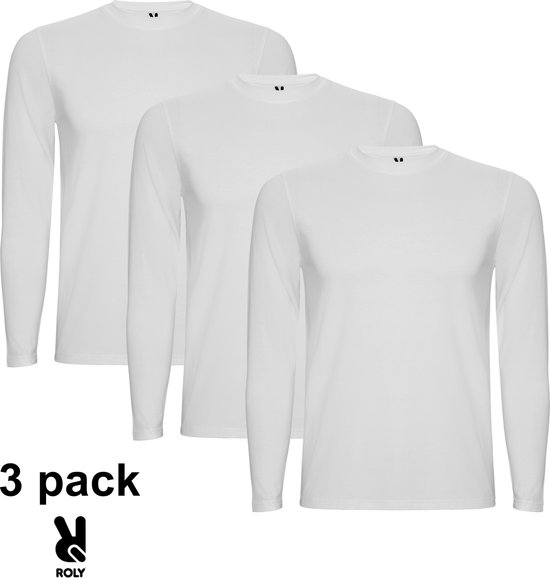3 pack Long sleeve T-Shirt Soul maat 3XL