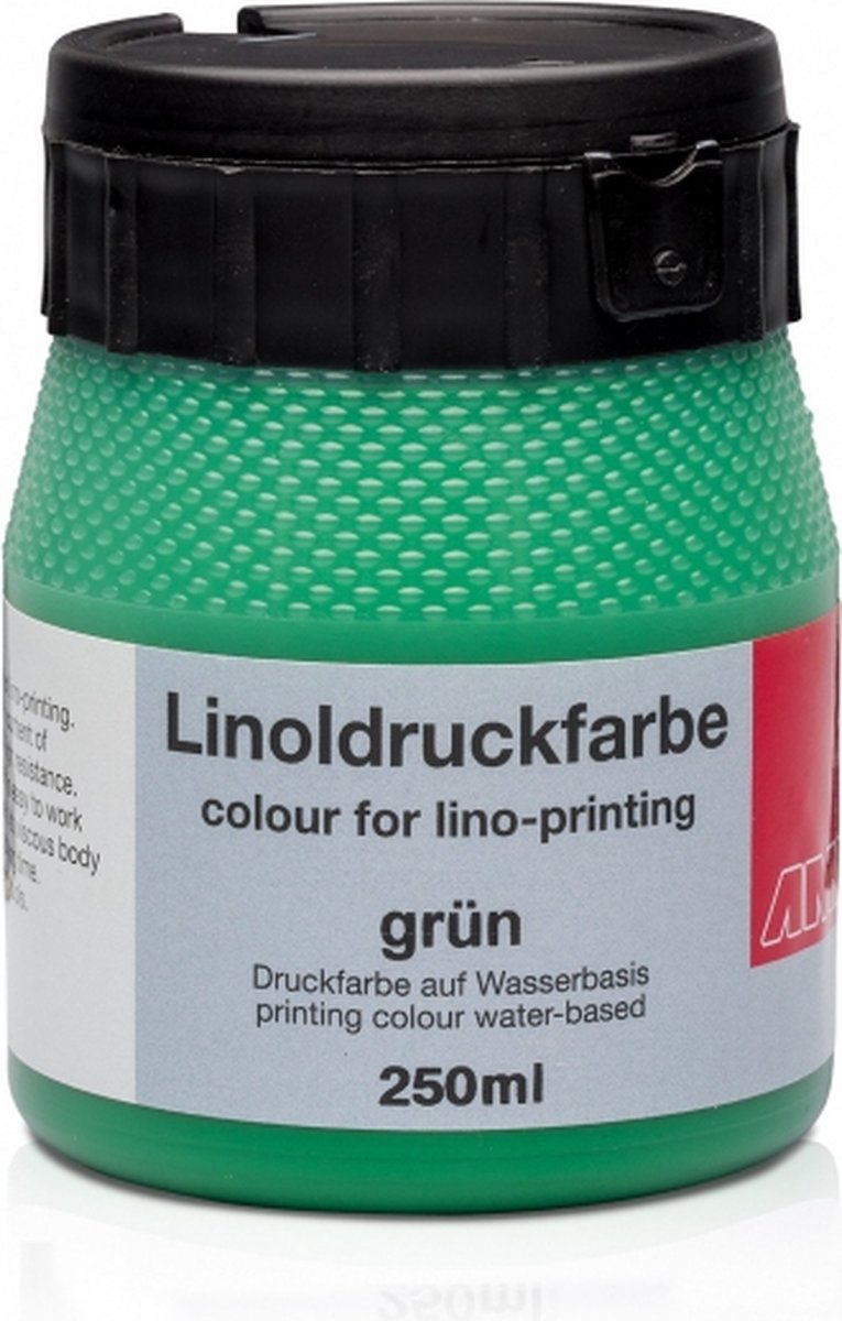 Linodrukverf 250 ml Groen