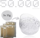 Waterparels Transparant - Waterballetjes - Gelballetjes - Water Beads - Decoratie - 50.000 - 7-8mm
