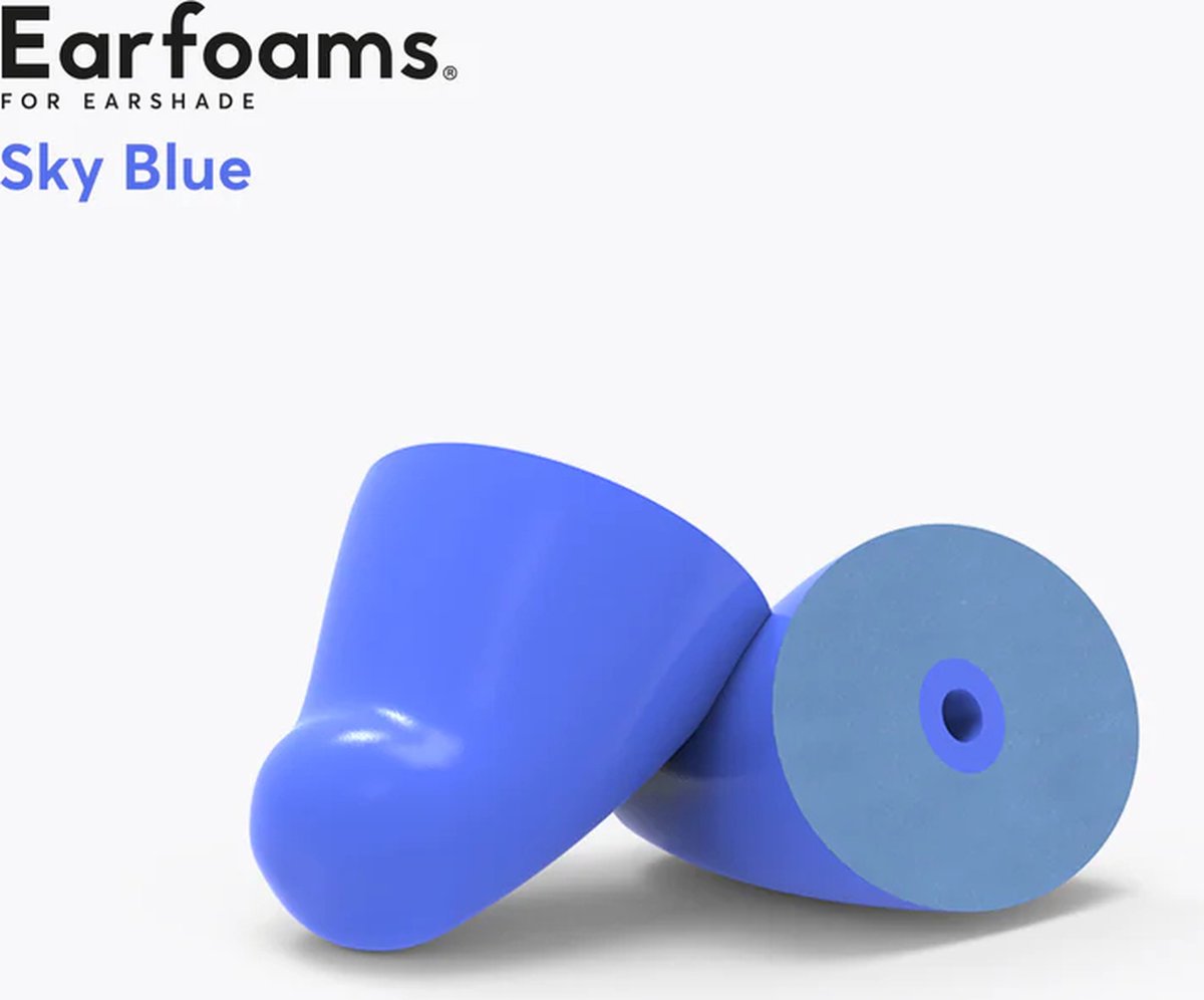 Goedkoopste Flare Audio Earshade memory foam tips Sky Blue