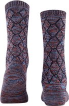 Chaussettes femme Burlington Cabin Boot - bleu (saphir foncé) - Taille : 36-41