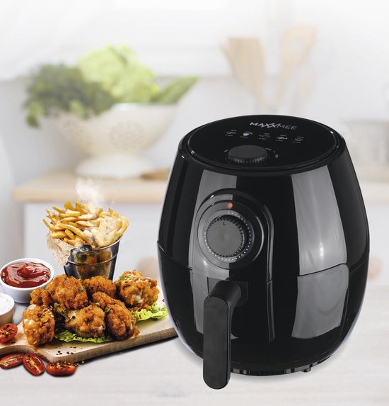 Princess Digitale Airfryer 6L heteluchtfriteuse Zwart, 6 liter