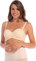 MAGIC Bodyfashion Luxury Strapless Bra Latte Vrouwen - Maat 85B