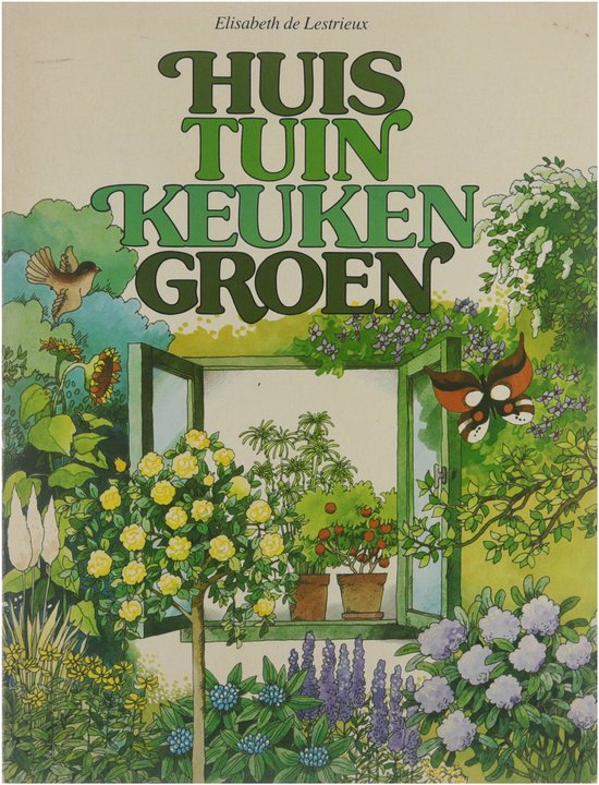 Huis tuin keuken groen