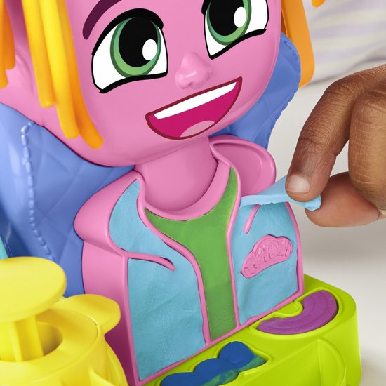 Play-Doh Haarsalon Speelset - Boetseerklei - Inclusief 6 Play-Doh potjes - Knutselen voor kinderen