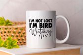 Mok I m Not Lost I m Bird Watching - BirdWatching - Gift - Cadeau - BirdPhotography - BirdingLife - FeatheredFriends - Vogelspotten - VogelsVanNederland - Vogelfotografie - Vogelobservatie