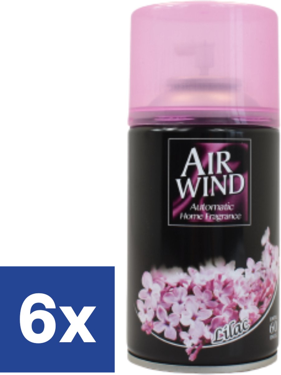 Airwind Luchtverfrisser Lilac - 6 x 260 ml