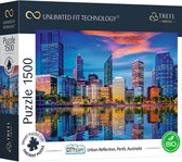 Trefl - Puzzles - "1500 UFT" - Urban Reflection, Perth, Australia_FSC Mix 70%