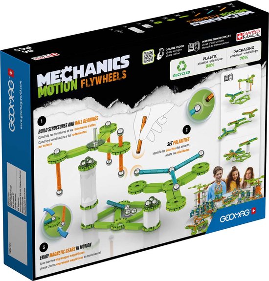 Geomag Geomag Mechanica Beweging RE Vliegwielen