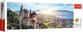 Trefl - Puzzles - "1000 Panorama" - Castle of Menthon, France