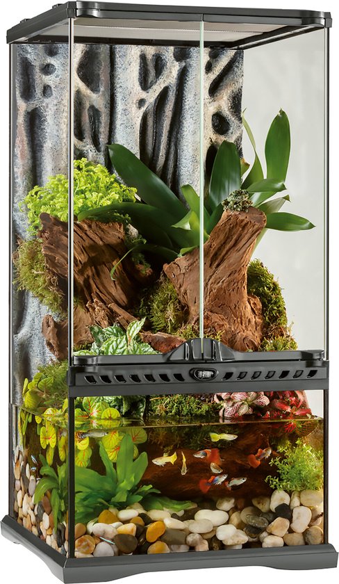 Exo Terra - Paludarium Terrarium - 30 x 30 x 60 cm