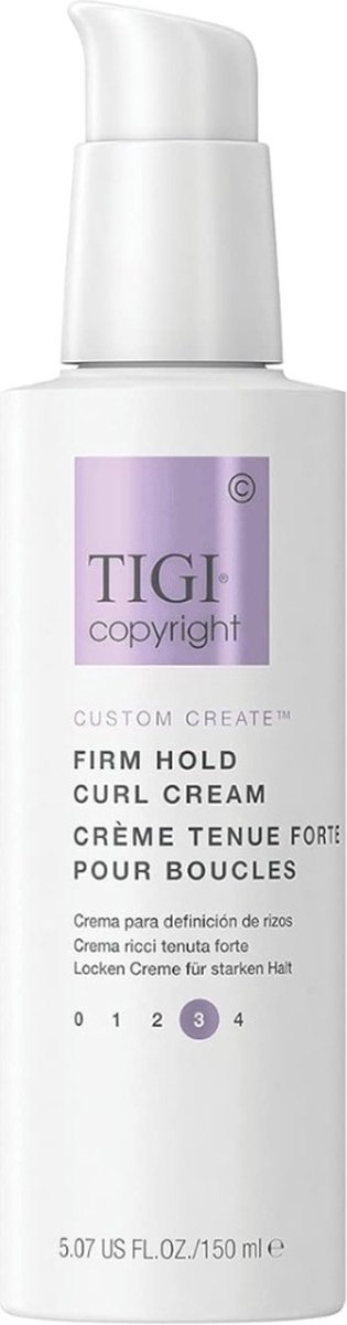Tigi Custom Create Firm Hold Curl Cream - Styling crème - 150 ml