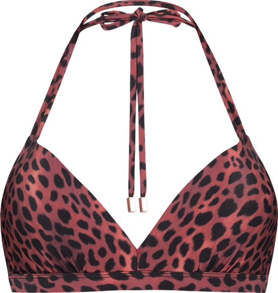 Beachlife Leopard Lover halter bikinitop