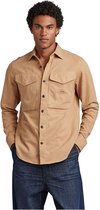 G-star Cargo Regular Fit Shirt Met Lange Mouwen Beige 2XL Man