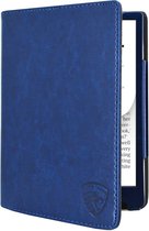 Luxe Hoes Geschikt voor Pocketbook Inkpad 4 Beschermhoes Cover Marine Blauw