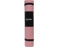 Jim24 Yogamat - Yoga Mat Antislip - Zalmroze thumbnail 5