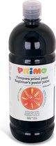 Primo Beginner's ready-mix poster paint, 1000 ml bottle with flow-control cap burnt black