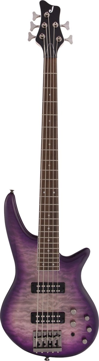 Jackson JS Series Spectra Bass JS3QV Purple Phaze - Elektrische basgitaar