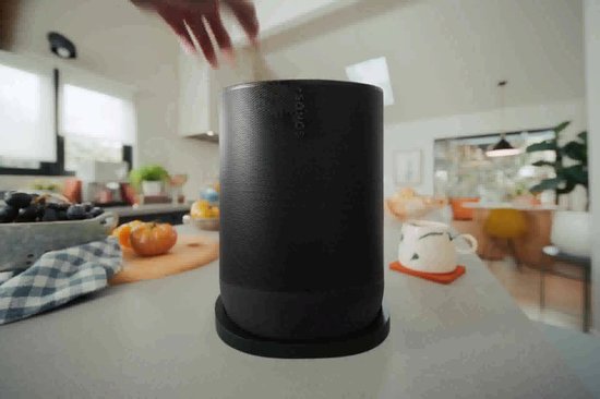 Sonos Move 2 - Draagbare smart speaker - Wifi & Bluetooth - Tot 24 uur batterijduur - Waterbestendig - Zwart