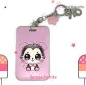 Accessoires Kawaii par Kuroji - Panda Panda - Porte-clés Porte-clés Porte-cartes d'identité Porte-cartes de transport public - Style Kawaii