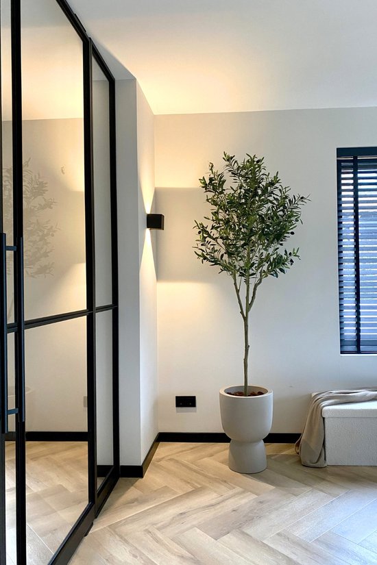 Olijfboom 180cm | Faux Olijfboom | Grande plante artificielle | Plantes artificielles pour l'intérieur | Faux Olijfboom | Plante artificielle d'olive