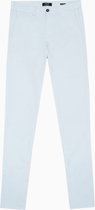Mr Jac - Broek - Heren - Slim fit - Chino - Garment Dyed - Pima Katoen - Licht Blauw - Maat W34 L34