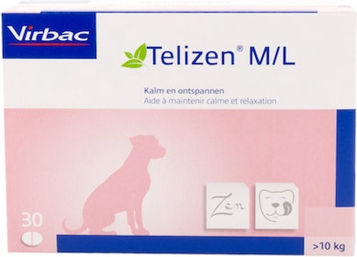 Telizen M&L 100 mg - 2 x 30 tabletten - Virbac