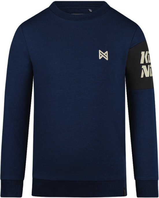 Koko Noko - Sweater - Trui - Blauw - Maat 116