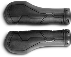 CUBE Natural Fit Handvaten S - Handvatten fiets - Handgrepen - Alle terreingrepen - Grip - Shock X technologie - Druk verlagend - Zwart - Small