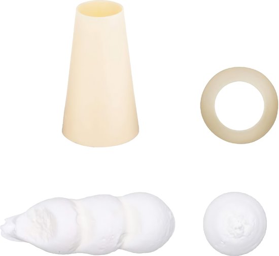 Wilton Standaard plastic koppeling voor standaard spuitmonden