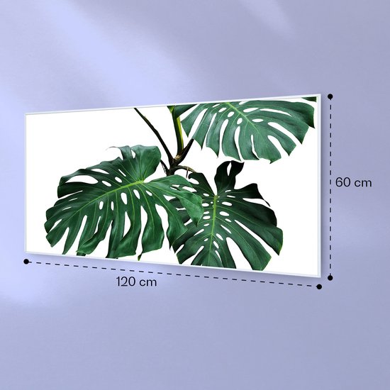 Klarstein Air Art Smart Infraroodverwarming, Infraroodverwarming met IoT/WiFi App-bediening, Open Raam Detectie, Infraroodverwarming met Thermostaat, Wandverwarming, CO2-vrije Elektrische Verwarming 700 W
