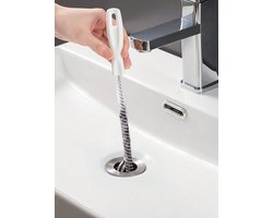 Haarontstopper - Gootsteen ontstopper - Afvoerpijpontstopper - Ontstoppingsveer - Gootsteenborstel - Afvoerontstopper - Reinigingsveer - Wasbak Reiniger - Afvoer Filter - Riool Buisje - Pijp - Keuken - Badkamer - Rioolveer - Wasbak Reiniger