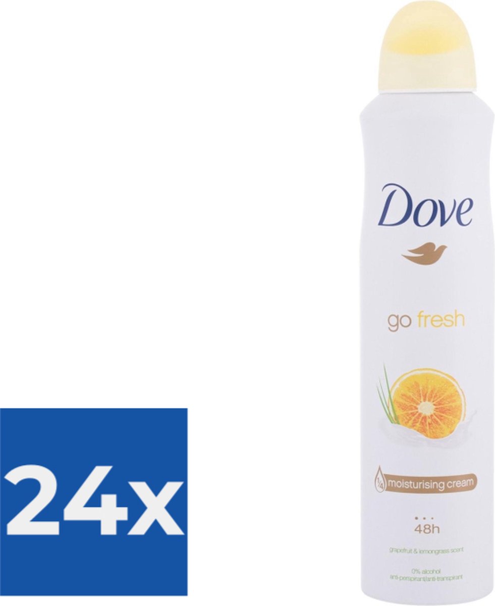 Dove Go Fresh Deospray Grapefruit 150 ml. Voordeelverpakking 24 stuks