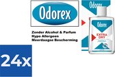 Odorex Extra Dry Vloeibare Flacon - 50 ml - Deodorant - Voordeelverpakking 24 stuks