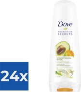 Dove Conditioner - Strengthening Ritual Avocado 200ml - Voordeelverpakking 24 stuks