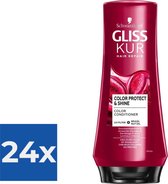 Gliss Kur Conditioner Color Protect & Shine 200 ml - Voordeelverpakking 24 stuks