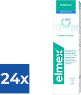 Elmex Tandpasta Sensitive Whitening 75 ml - Voordeelverpakking 24 stuks