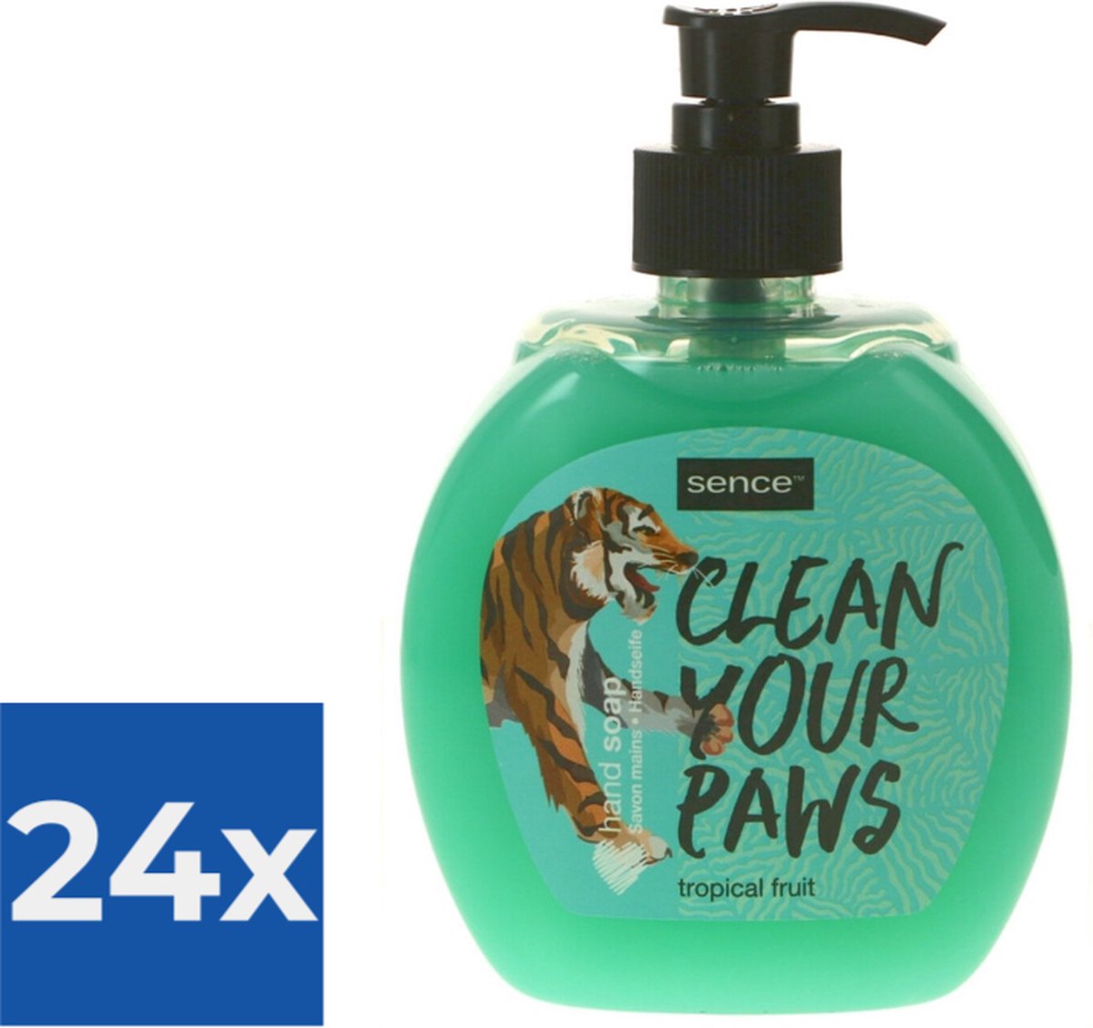 Sence Handzeep Tropical Fruit 500 ml Voordeelverpakking 24 stuks