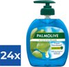 Palmolive Vloeibare Handzeep Hygiene Plus 300 ml - Voordeelverpakking 24 stuks